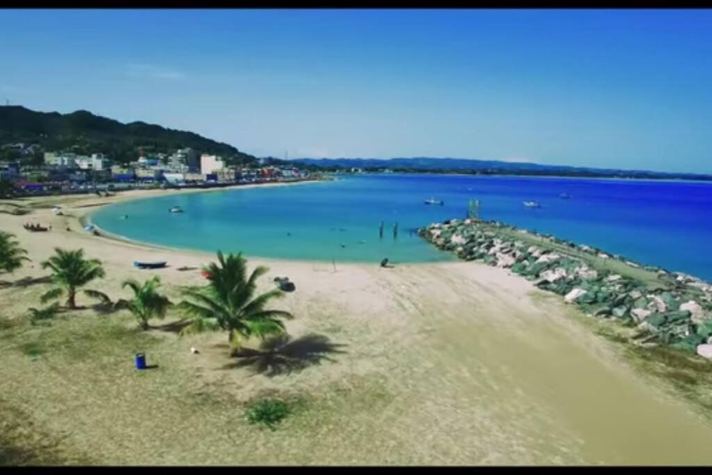 Summer All Year! Oceanfront With Pool A/C Aguadilla Exterior foto