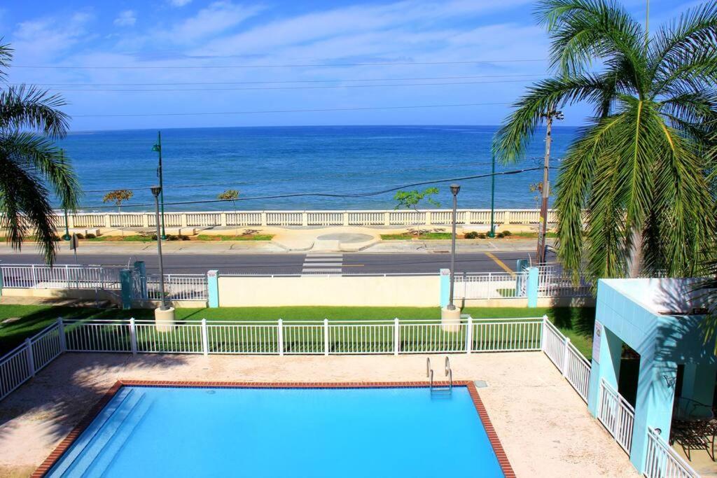 Summer All Year! Oceanfront With Pool A/C Aguadilla Exterior foto