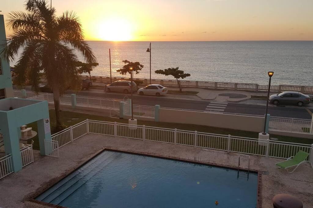Summer All Year! Oceanfront With Pool A/C Aguadilla Exterior foto